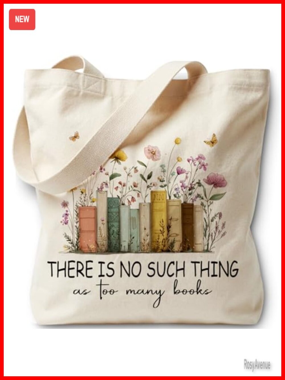 Canvas Tote Bag Reusable Shoulder Bag for Grocery Beach Work